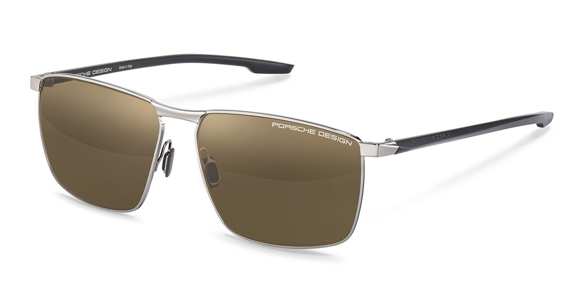 Image of Porsche Design P8948 D 61 Lunettes De Soleil Homme Argentées FR