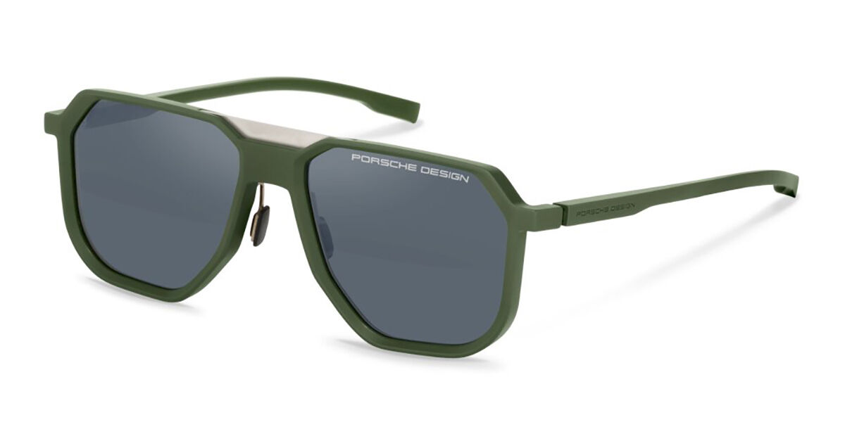 Image of Porsche Design P8980 B187 Óculos de Sol Verdes Masculino PRT