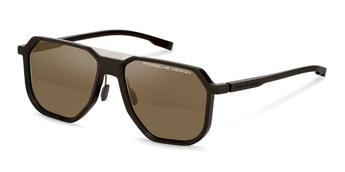 Image of Porsche Design P8980 C171 Óculos de Sol Masculino Marrons BRLPT