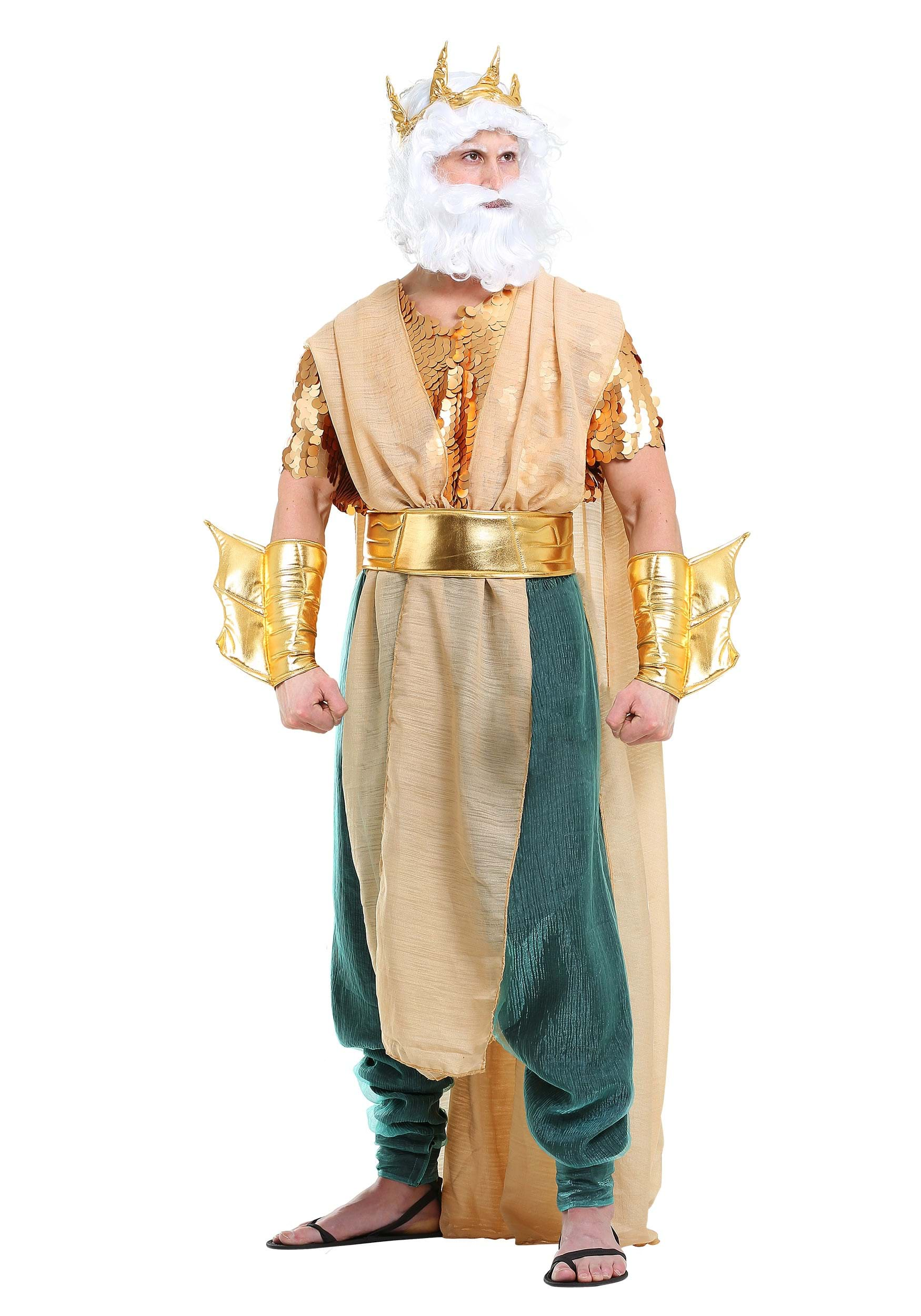 Image of Poseidon Costume for Men | Exclusive | Made By Us ID FUN3699AD-S