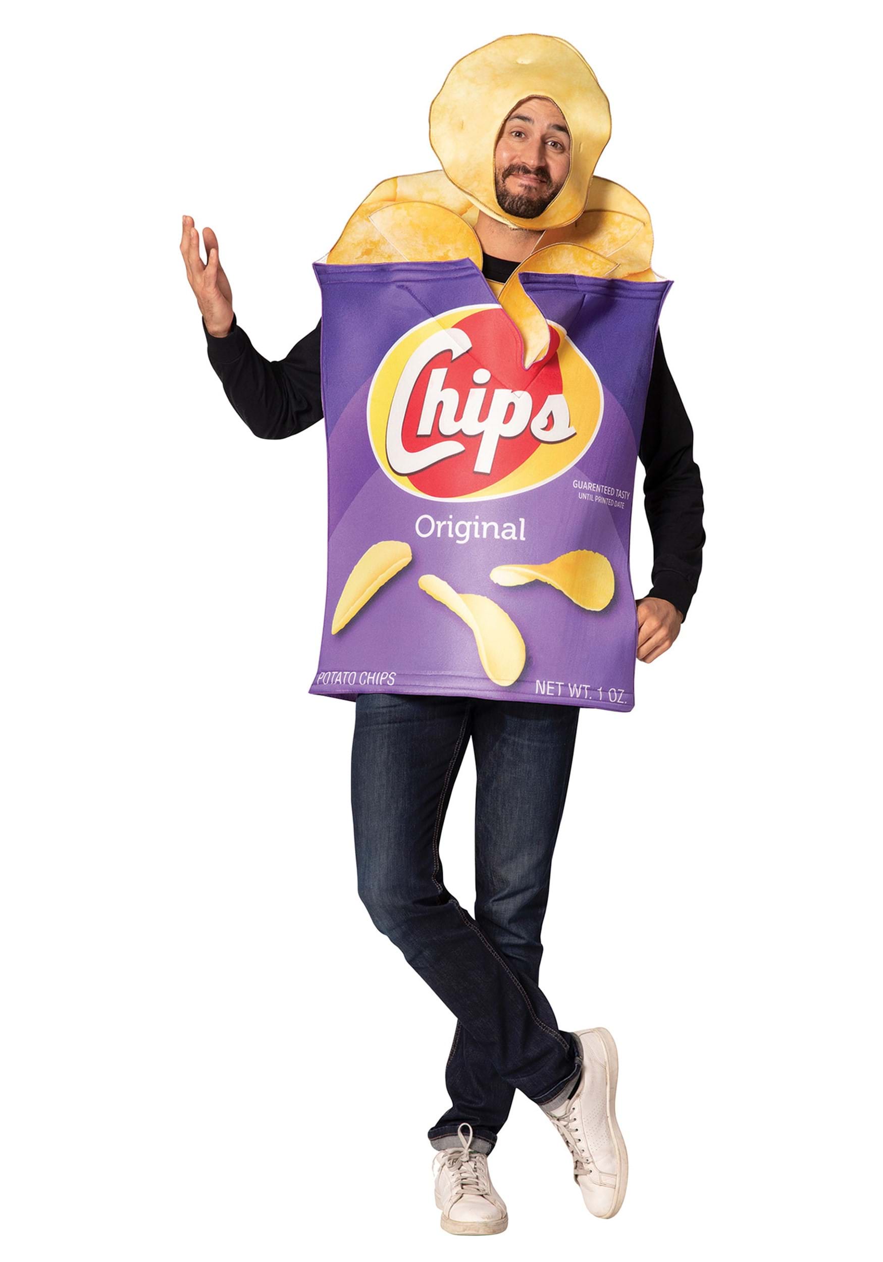 Image of Potato Chip Bag Adult Costume ID RA1163-ST