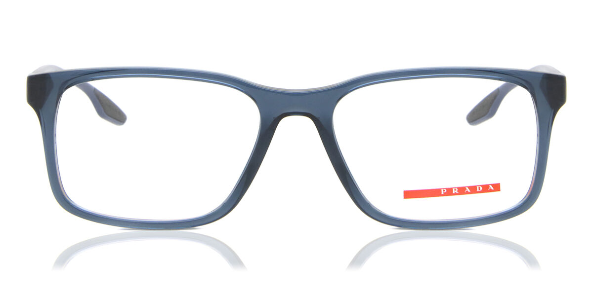 Image of Prada Linea Rossa PS01LV CZH1O1 Óculos de Grau Azuis Masculino BRLPT
