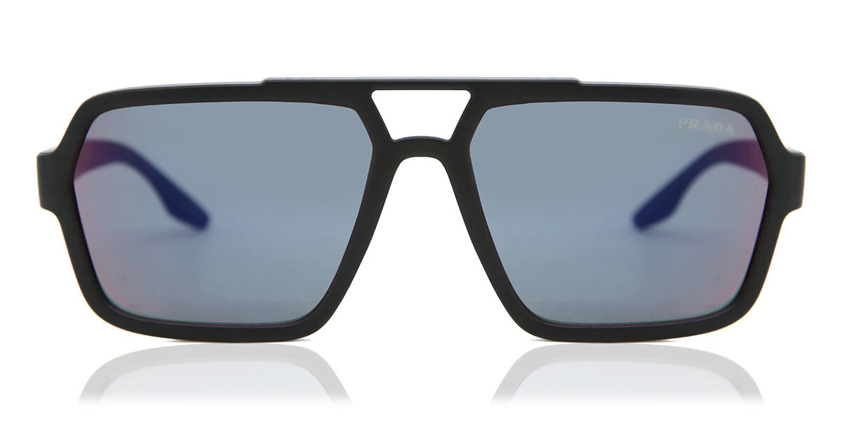 Image of Prada Linea Rossa PS01XS DG008F 59 Czarne Męskie Okulary Przeciwsłoneczne PL