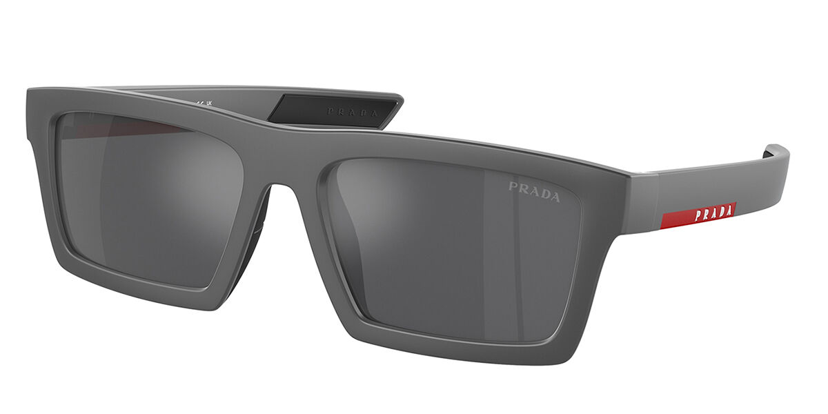 Image of Prada Linea Rossa PS02ZSU 18K60A Óculos de Sol Cinzas Masculino PRT