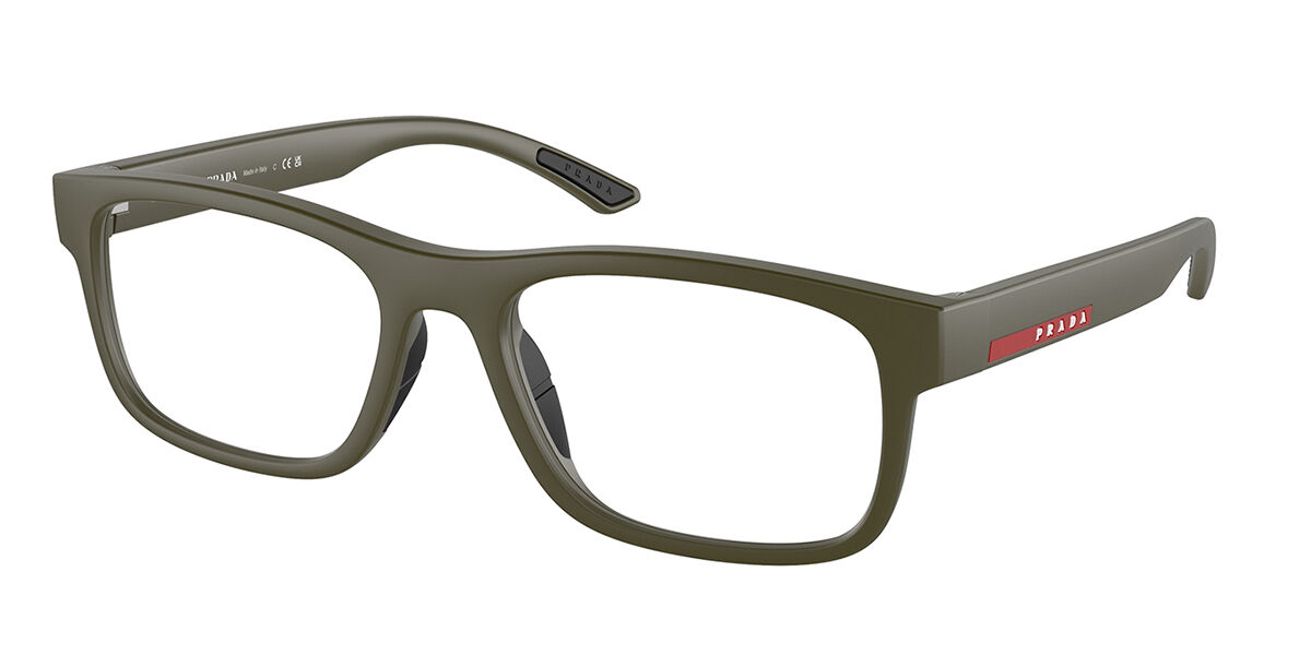 Image of Prada Linea Rossa PS04QV 15X1O1 Óculos de Grau Verdes Masculino PRT