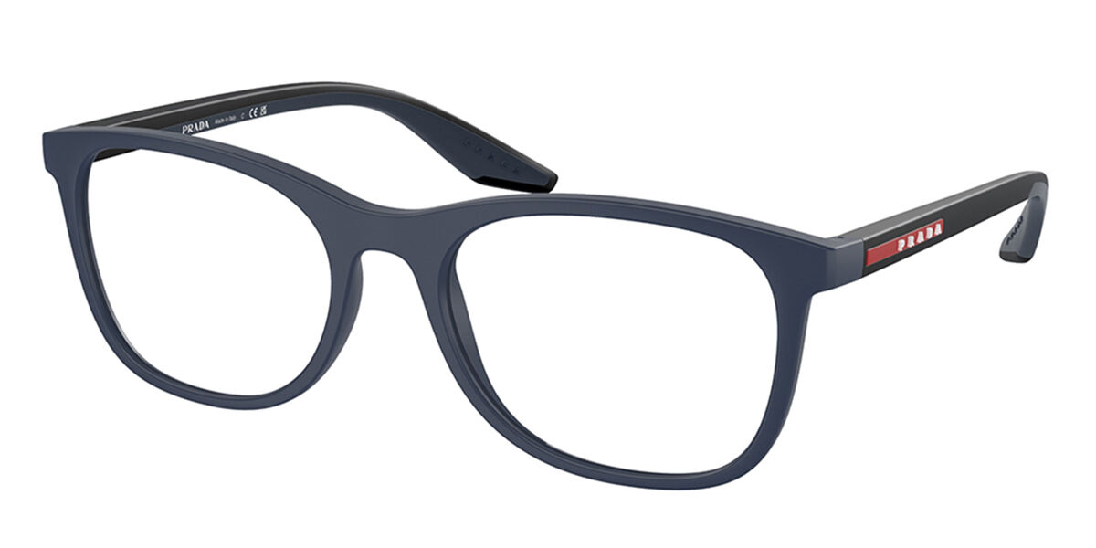 Image of Prada Linea Rossa PS05PV TFY1O1 53 Niebieskie Męskie Okulary Korekcyjne PL