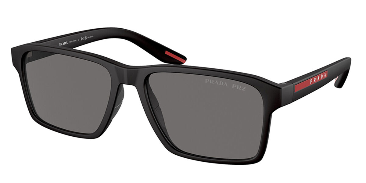 Image of Prada Linea Rossa PS05YS Polarized DG002G Gafas de Sol para Hombre Negras ESP