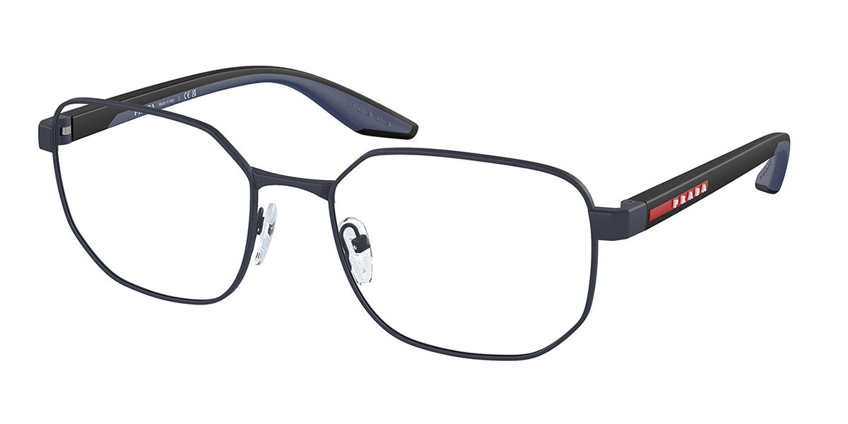 Image of Prada Linea Rossa PS50QV TFY1O1 Óculos de Grau Azuis Masculino BRLPT