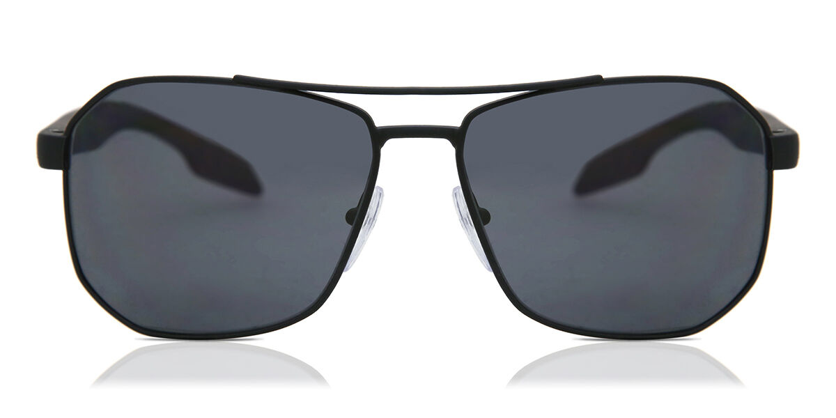 Image of Prada Linea Rossa PS51VS Polarized DG05Z1 Gafas de Sol para Hombre Negras ESP