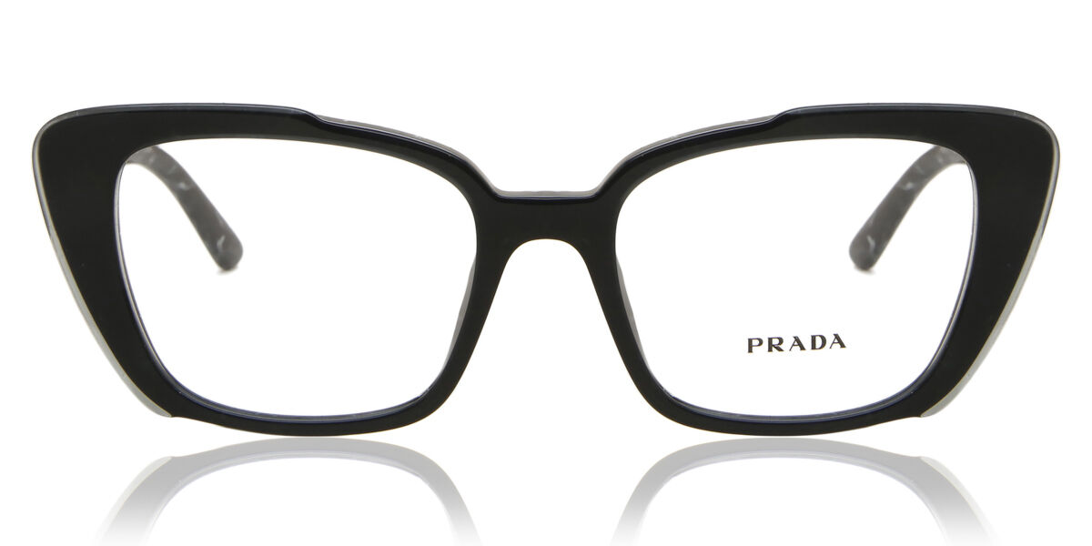 Image of Prada PR 01YV 09V1O1 Óculos de Grau Pretos Feminino BRLPT