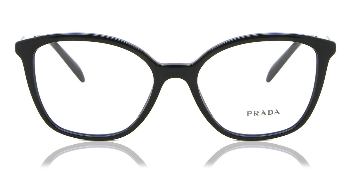 Image of Prada PR 02ZV 1AB1O1 Óculos de Grau Pretos Feminino BRLPT