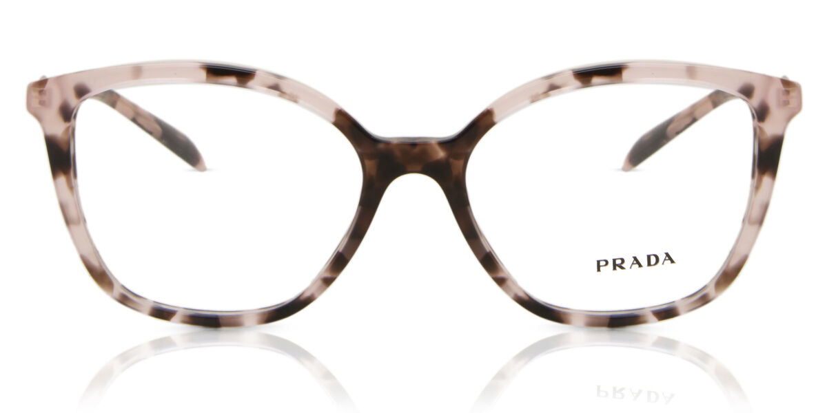 Image of Prada PR 02ZV ROJ1O1 Óculos de Grau Tortoiseshell Feminino BRLPT