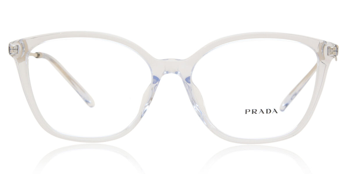 Image of Prada PR 02ZVF Formato Asiático 2AZ1O1 Óculos de Grau Transparentes Feminino BRLPT