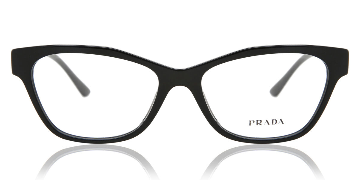 Image of Prada PR 03WV 1AB1O1 Óculos de Grau Pretos Feminino BRLPT