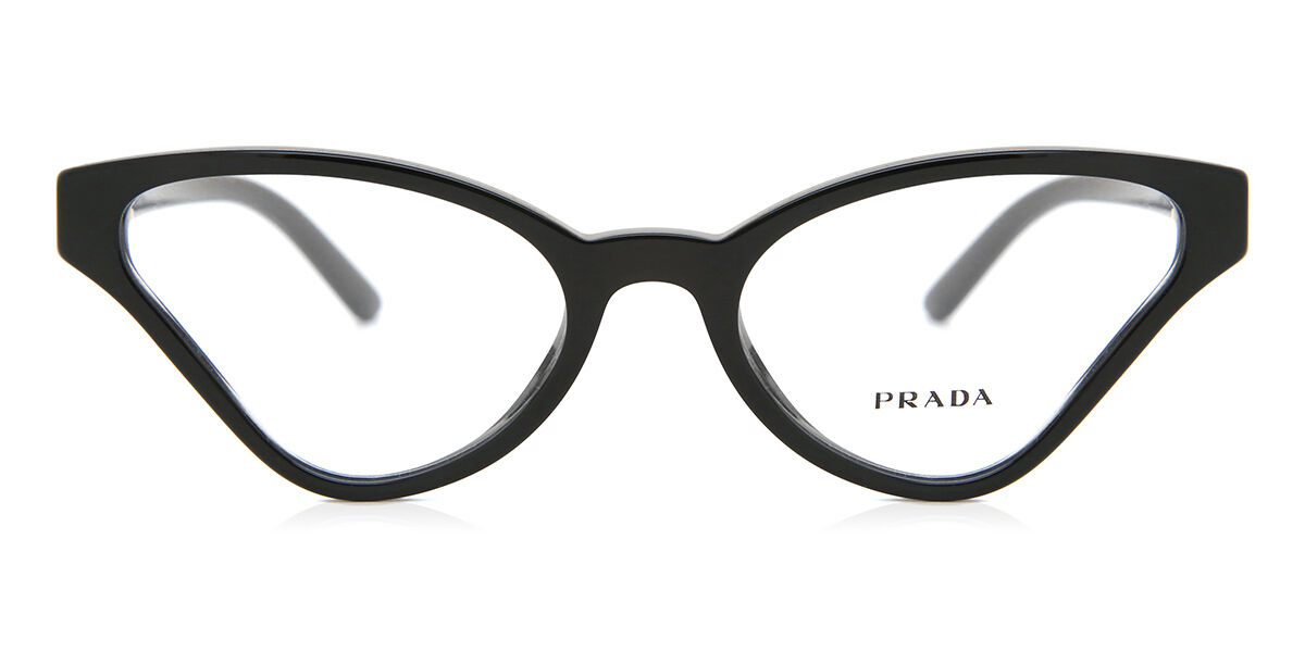 Image of Prada PR 06XV 1AB1O1 56 Czarne Damskie Okulary Korekcyjne PL