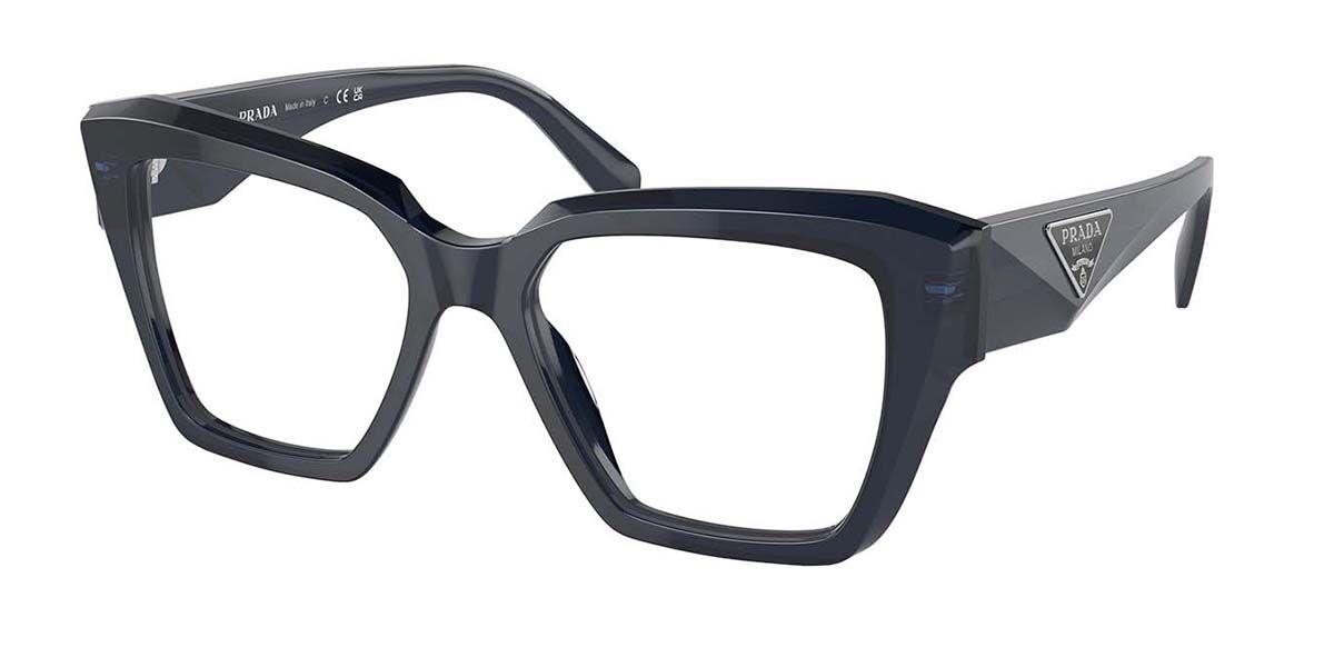 Image of Prada PR 09ZV 08Q1O1 51 Niebieskie Damskie Okulary Korekcyjne PL