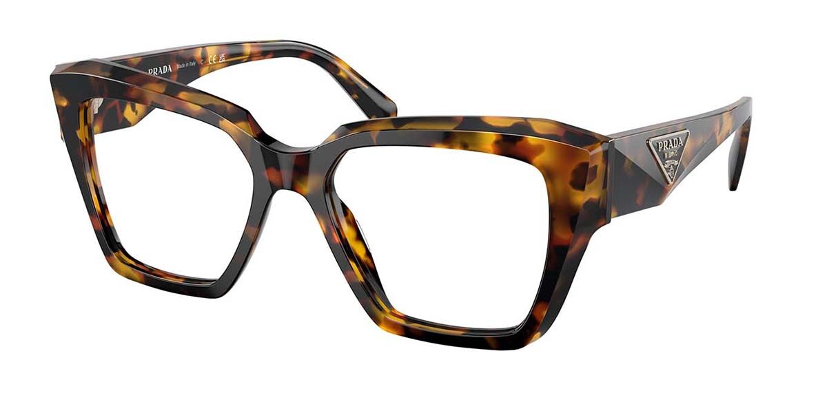 Image of Prada PR 09ZV VAU1O1 Óculos de Grau Tortoiseshell Feminino BRLPT