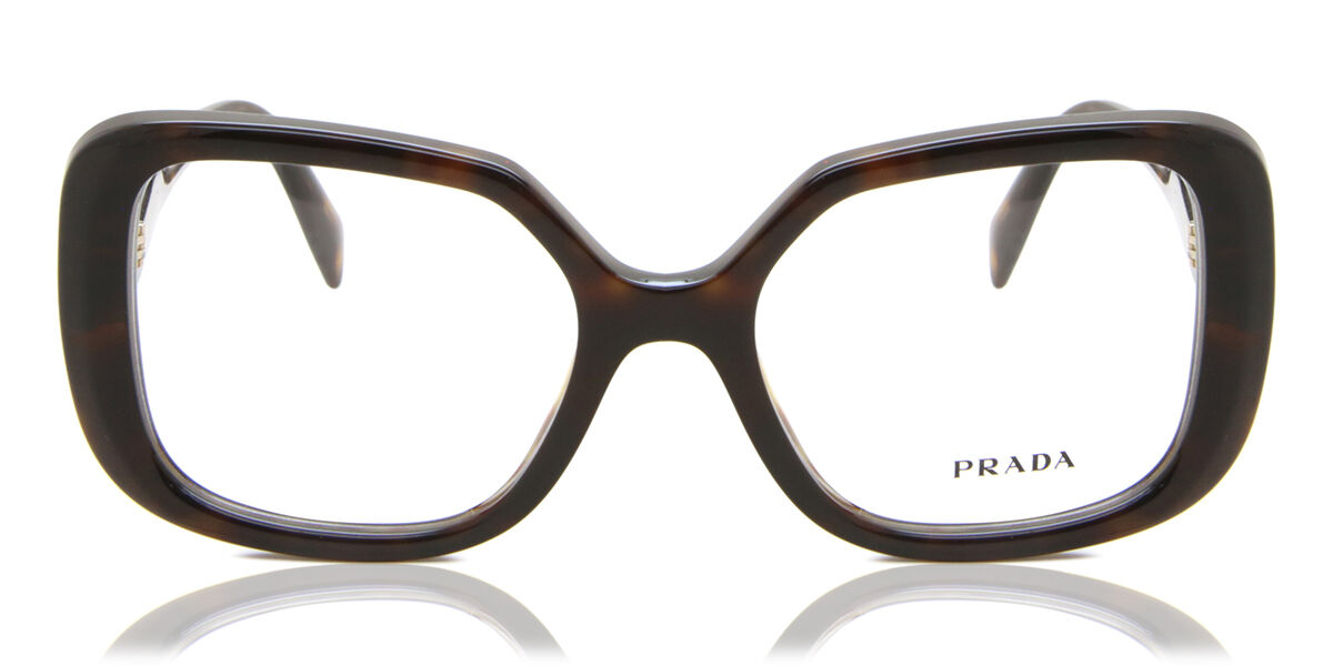 Image of Prada PR 10ZV 2AU1O1 Óculos de Grau Tortoiseshell Feminino BRLPT