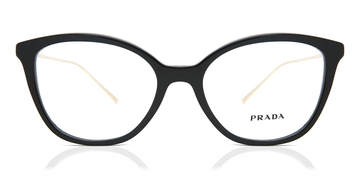 Image of Prada PR 11VV 1AB1O1 Óculos de Grau Pretos Feminino BRLPT