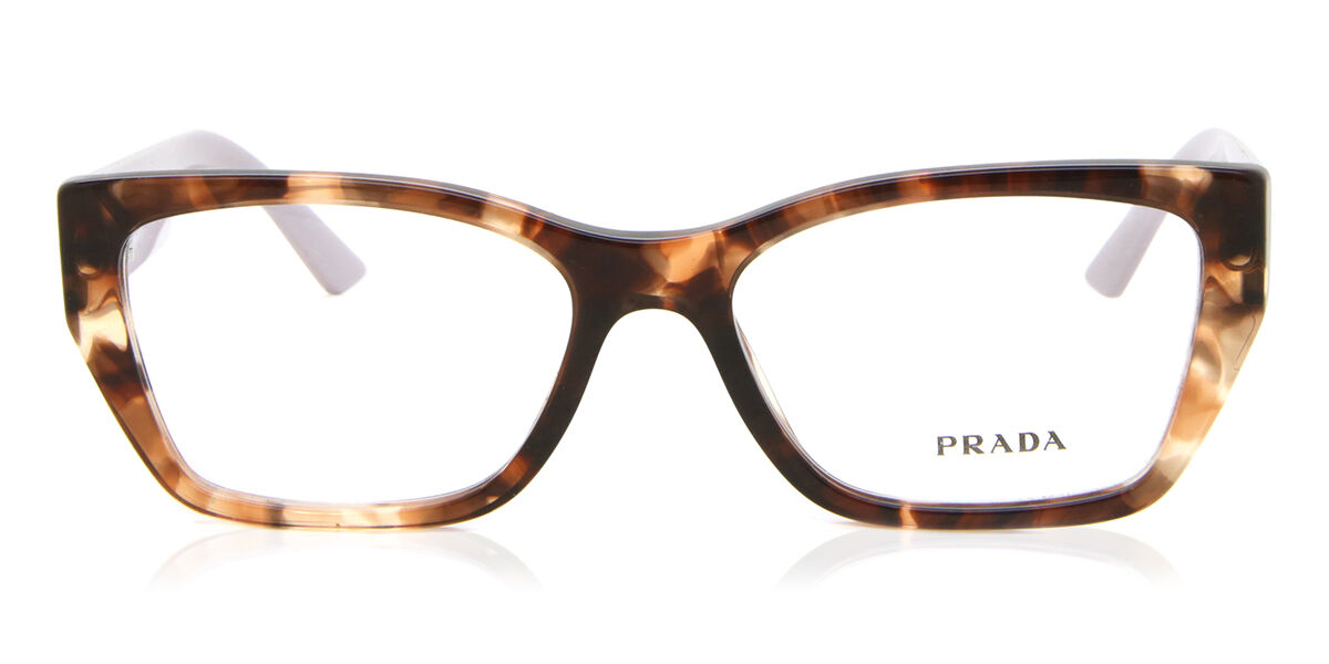 Image of Prada PR 11YV 07R1O1 52 Sköldpaddemönstradeshell Glasögon (Endast Båge) Kvinna SEK