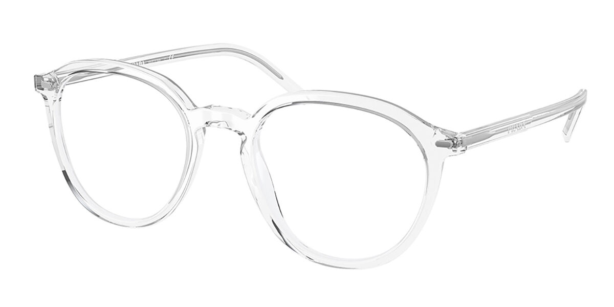 Image of Prada PR 12YVF Formato Asiático 2AZ1O1 Óculos de Grau Transparentes Masculino BRLPT
