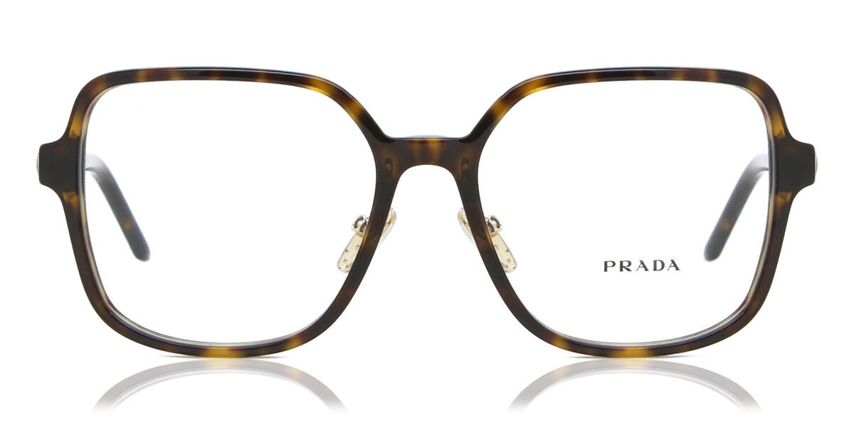 Image of Prada PR 13ZVD Asian Fit 2AU1O1 Óculos de Grau Tortoiseshell Feminino PRT