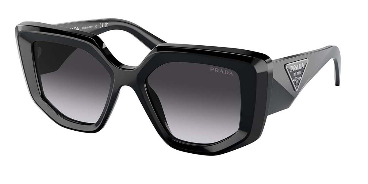 Image of Prada PR 14ZS 1AB09S 50 Lunettes De Soleil Femme Noires FR