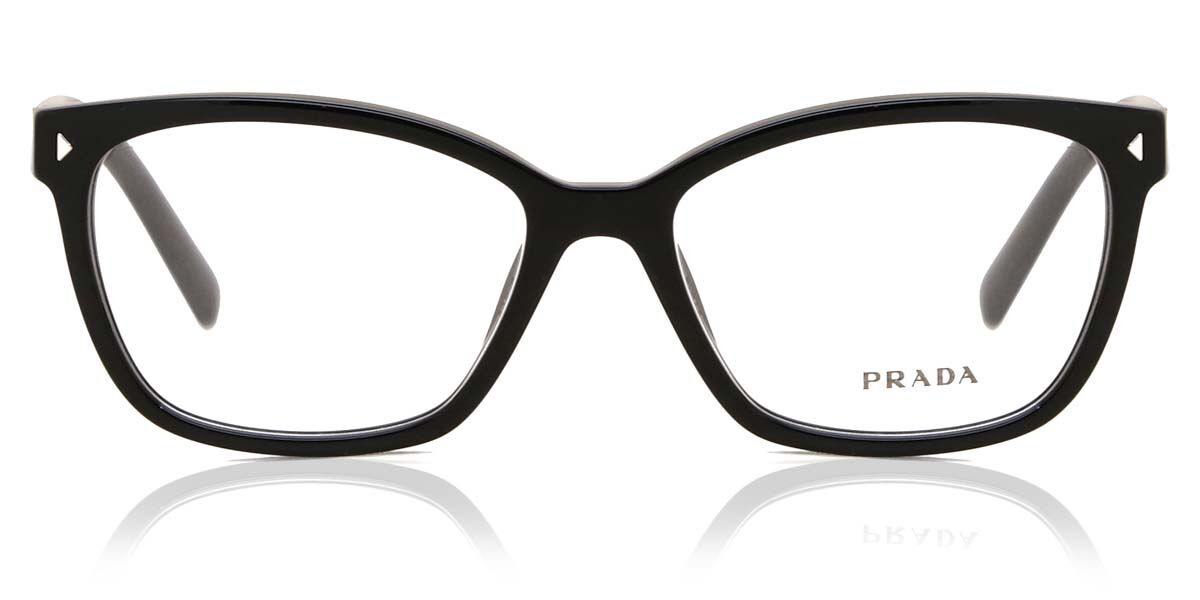 Image of Prada PR 15ZV 1AB1O1 Óculos de Grau Pretos Feminino PRT
