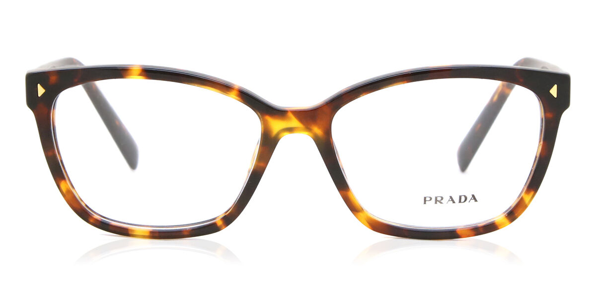 Image of Prada PR 15ZV VAU1O1 Óculos de Grau Tortoiseshell Feminino PRT