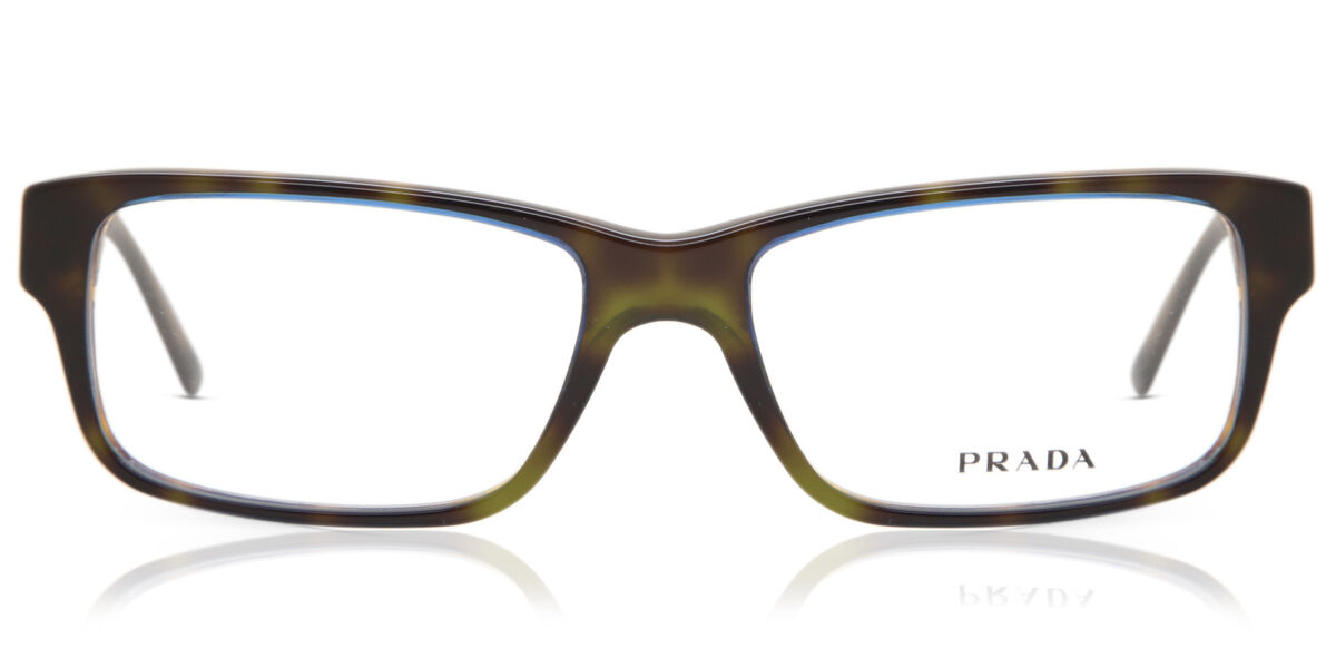 Image of Prada PR 16MV ZXH1O1 Óculos de Grau Tortoiseshell Masculino BRLPT