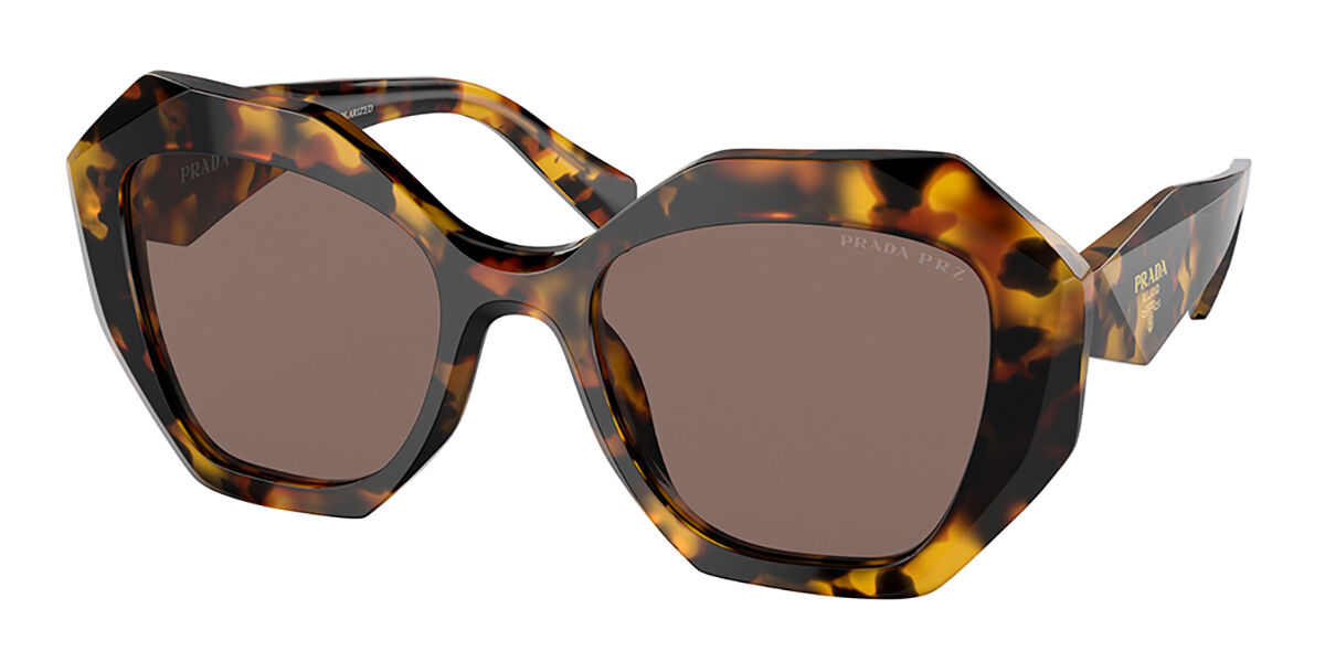 Image of Prada PR 16WS Asian Fit Polarized VAU05C Óculos de Sol Tortoiseshell Feminino PRT