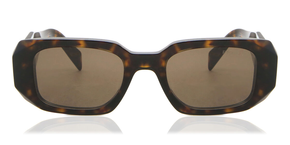 Image of Prada PR 17WS Symbole 2AU8C1 Óculos de Sol Tortoiseshell Feminino PRT
