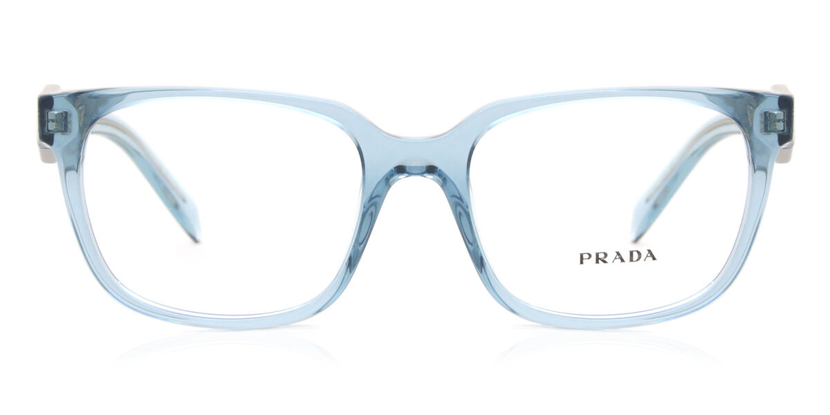 Image of Prada PR 17ZV 16J1O1 Óculos de Grau Azuis Feminino BRLPT