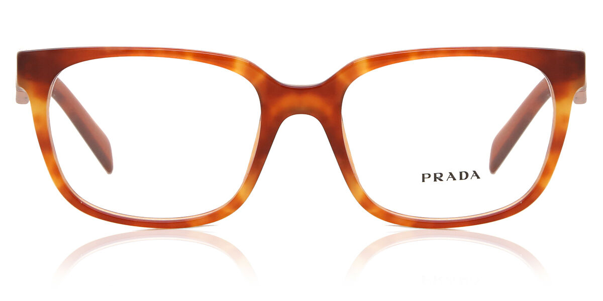 Image of Prada PR 17ZV 4BW1O1 Óculos de Grau Tortoiseshell Feminino BRLPT