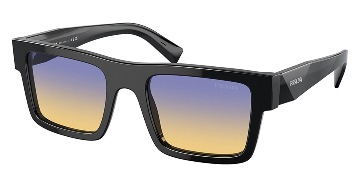 Image of Prada PR 19WS 1AB06Z 52 Lunettes De Soleil Homme Noires FR