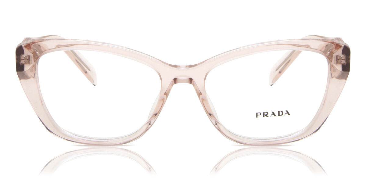 Image of Prada PR 19WV 15J1O1 Óculos de Grau Cor-de-Rosa Feminino PRT