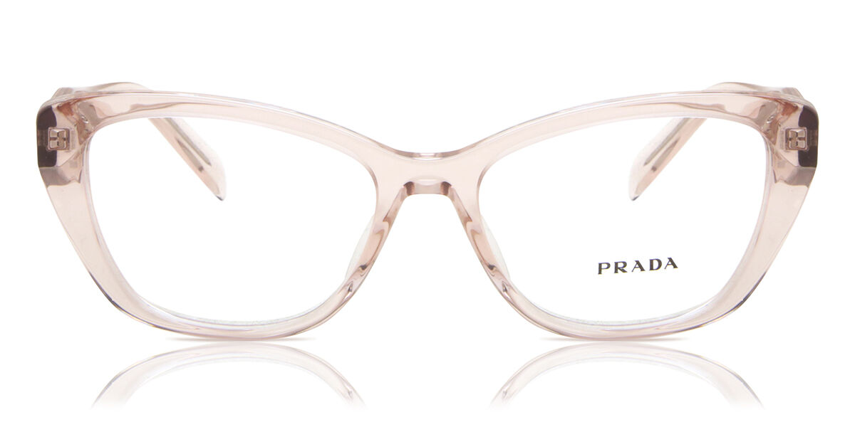 Image of Prada PR 19WV 15J1O1 53 Rózowe Damskie Okulary Korekcyjne PL