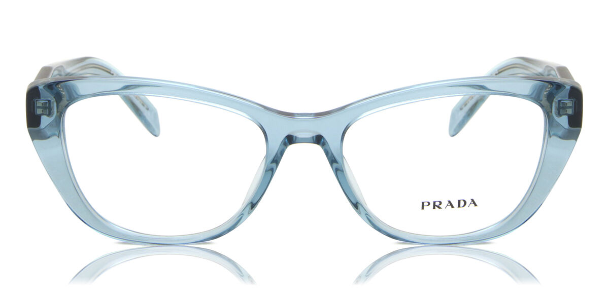 Image of Prada PR 19WV 16J1O1 Óculos de Grau Azuis Feminino BRLPT