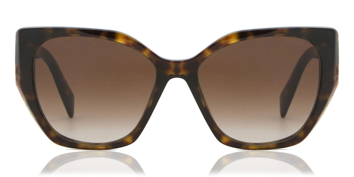 Image of Prada PR 19ZS 2AU6S1 Óculos de Sol Tortoiseshell Feminino PRT