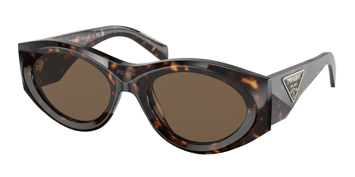 Image of Prada PR 20ZS 2AU06B Óculos de Sol Tortoiseshell Feminino BRLPT