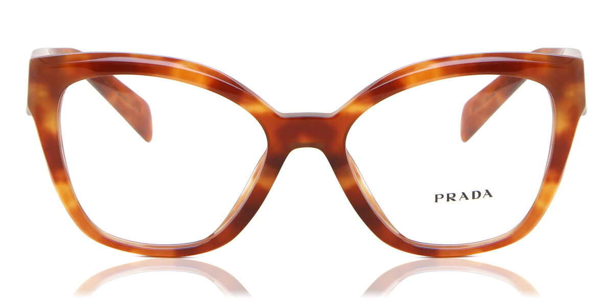 Image of Prada PR 20ZV 10L1O1 52 Tortoiseshell Damskie Okulary Korekcyjne PL