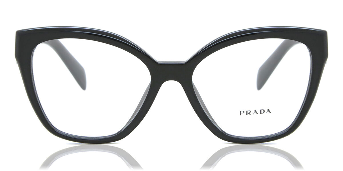 Image of Prada PR 20ZV 16K1O1 54 Czarne Damskie Okulary Korekcyjne PL