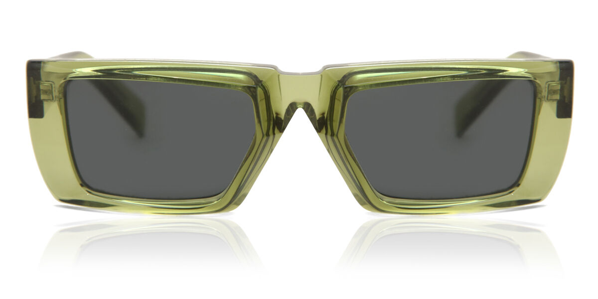 Image of Prada PR 24YS 19B5S0 Óculos de Sol Verdes Masculino BRLPT
