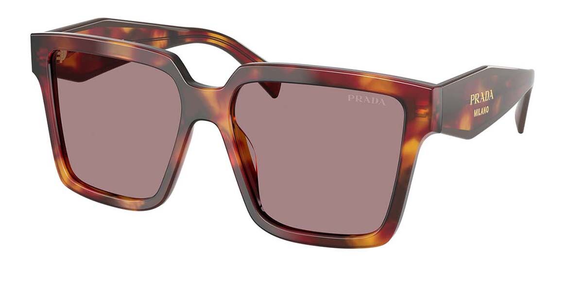 Image of Prada PR 24ZS 22A20I 56 Lunettes De Soleil Femme Tortoiseshell FR