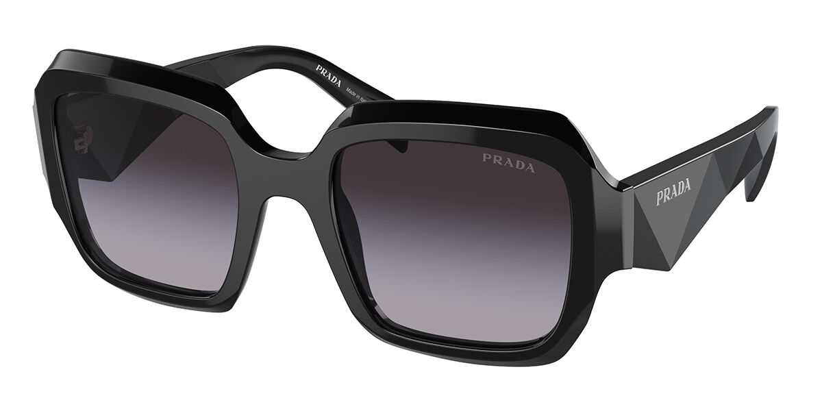 Image of Prada PR 28ZS 16K90A Óculos de Sol Feminino Pretos BRLPT