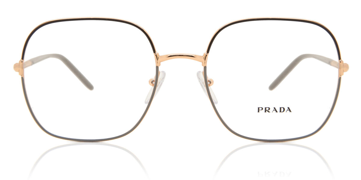 Image of Prada PR 56WV 02H1O1 Óculos de Grau Marrons Feminino BRLPT