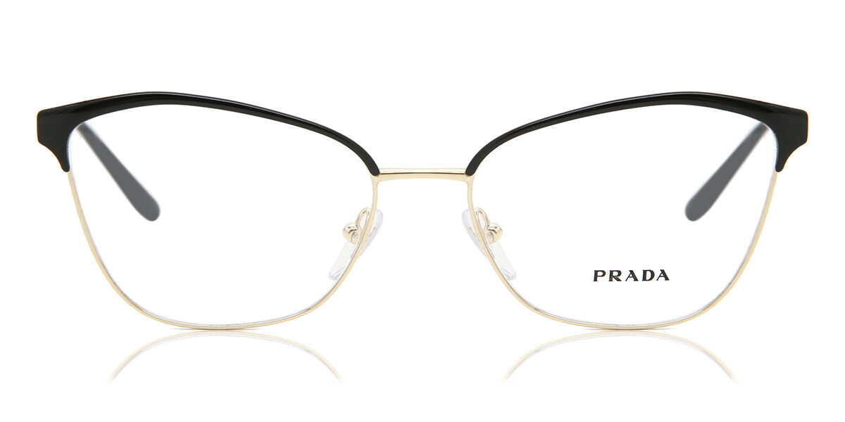 Image of Prada PR 62XV AAV1O1 54 Svarta Glasögon (Endast Båge) Kvinna SEK