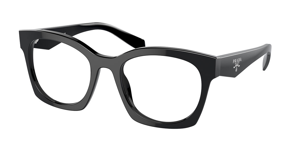 Image of Prada PR A05V 16K1O1 Gafas Recetadas para Mujer Negras ESP