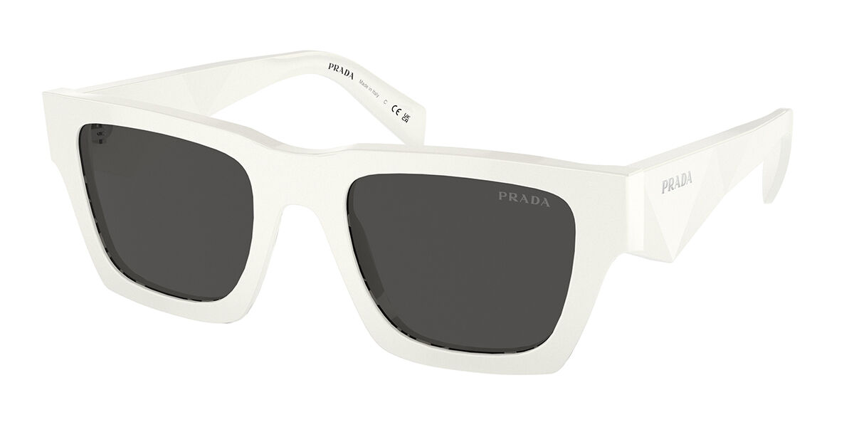Image of Prada PR A06S 17K08Z Gafas de Sol para Hombre Blancas ESP