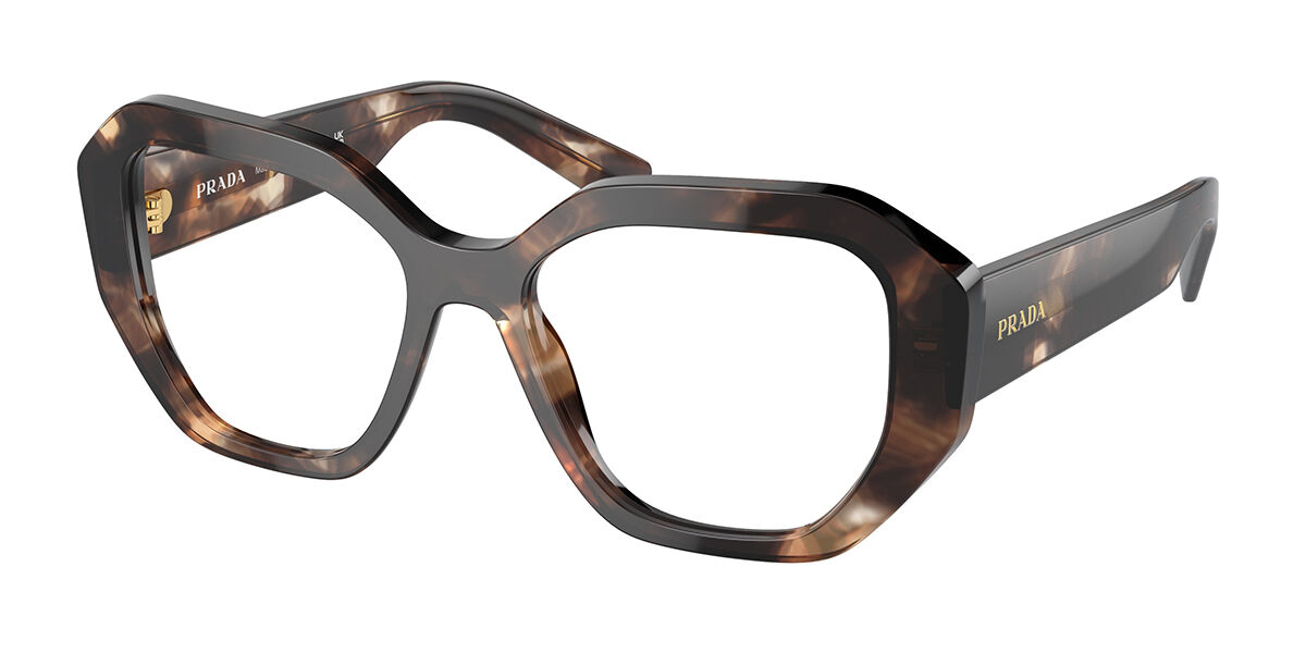 Image of Prada PR A07V 07R1O1 Óculos de Grau Tortoiseshell Feminino PRT